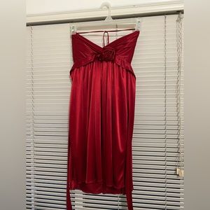 Red dress size small